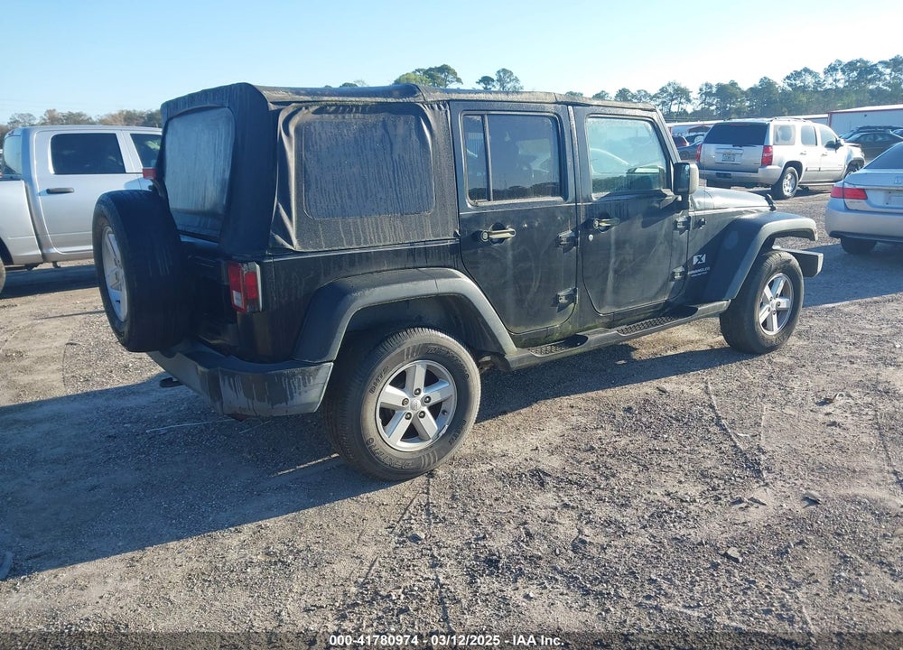 2007 JEEP WRANGLER UNLIMITED X VIN: 1J4GA39127L159095
