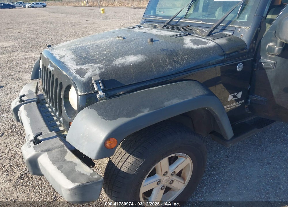 2007 JEEP WRANGLER UNLIMITED X VIN: 1J4GA39127L159095