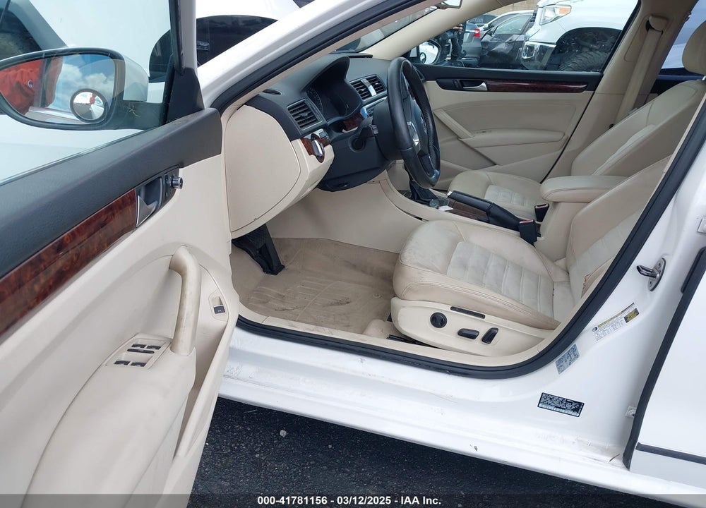 2012 VOLKSWAGEN PASSAT 2.0L TDI SEL PREMIUM VIN: 1VWCN7A34CC016962
