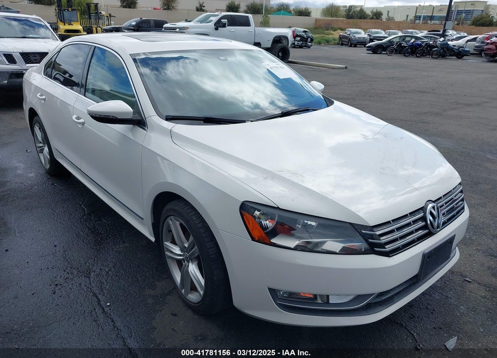 2012 VOLKSWAGEN PASSAT 2.0L TDI SEL PREMIUM VIN: 1VWCN7A34CC016962