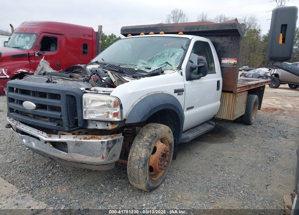 2006 FORD F550 SUPER DUTY VIN: 1FDAF57P46EA63001