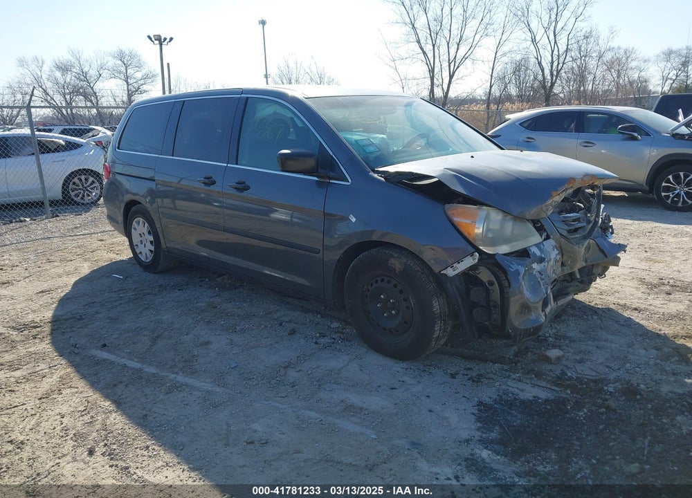 2010 HONDA ODYSSEY LX VIN: 5FNRL3H28AB090071
