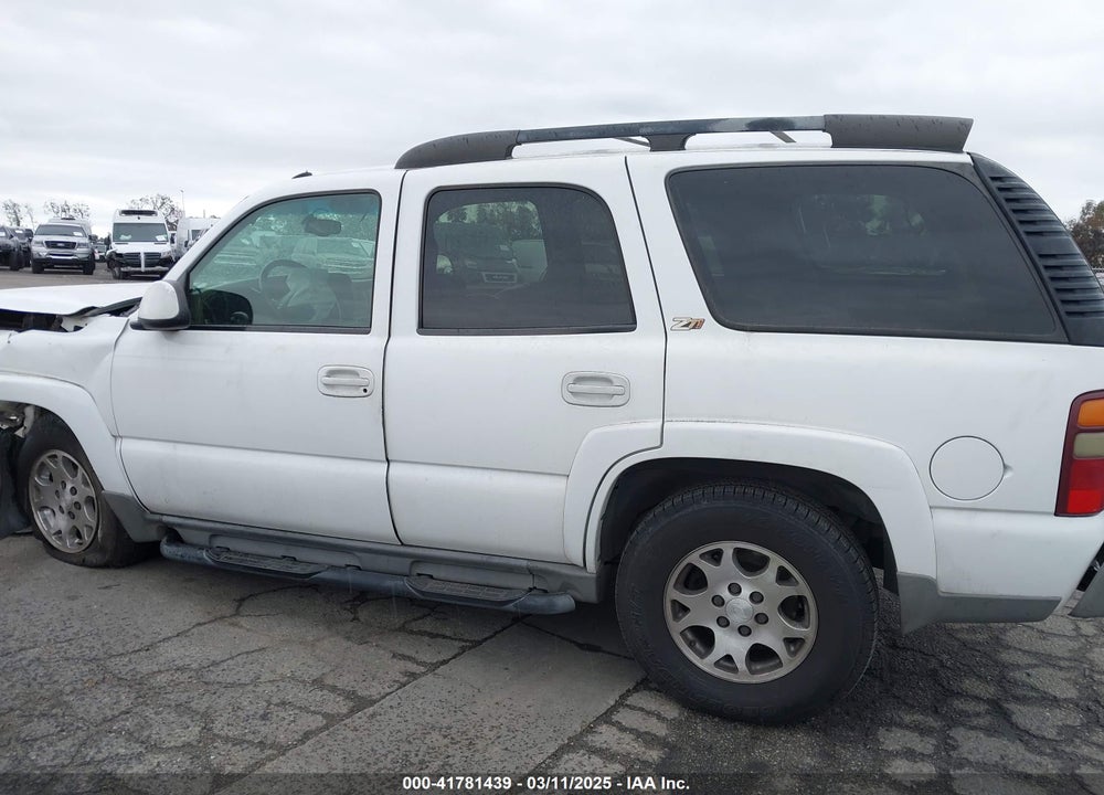2002 CHEVROLET TAHOE Z71 VIN: 1GNEK13Z72R300592