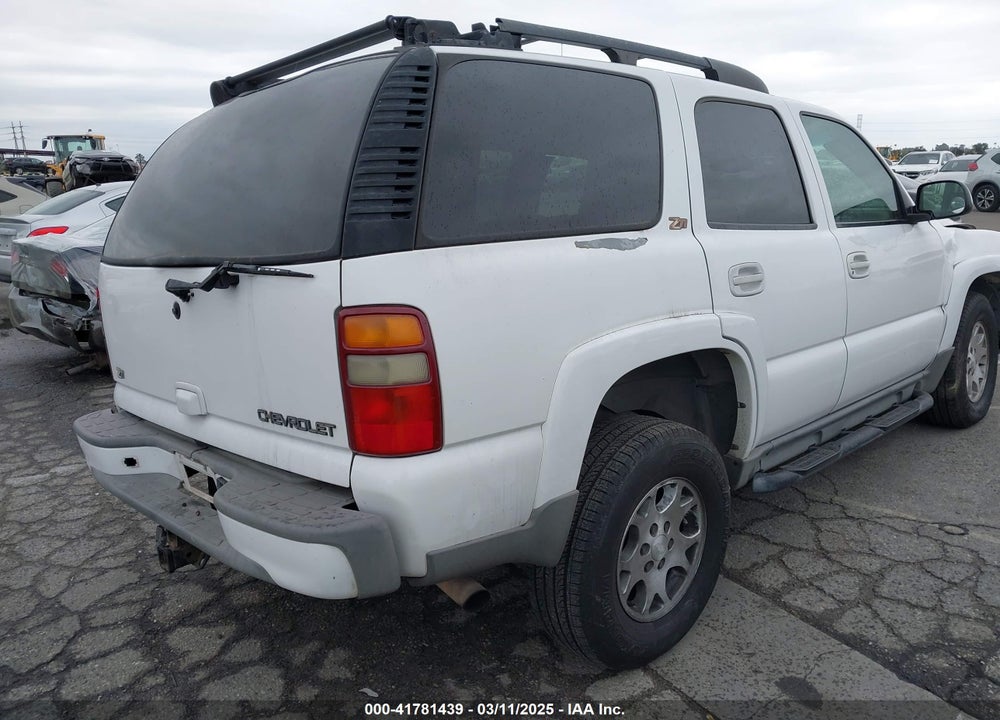 2002 CHEVROLET TAHOE Z71 VIN: 1GNEK13Z72R300592