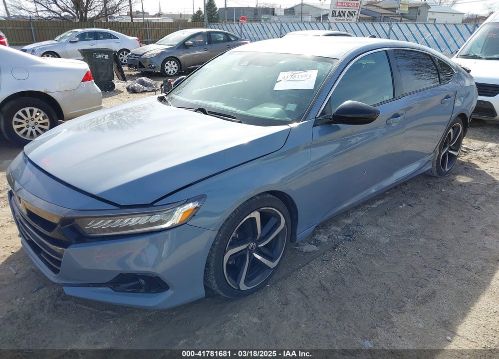 2021 HONDA ACCORD SPORT VIN: 1HGCV1F35MA029257