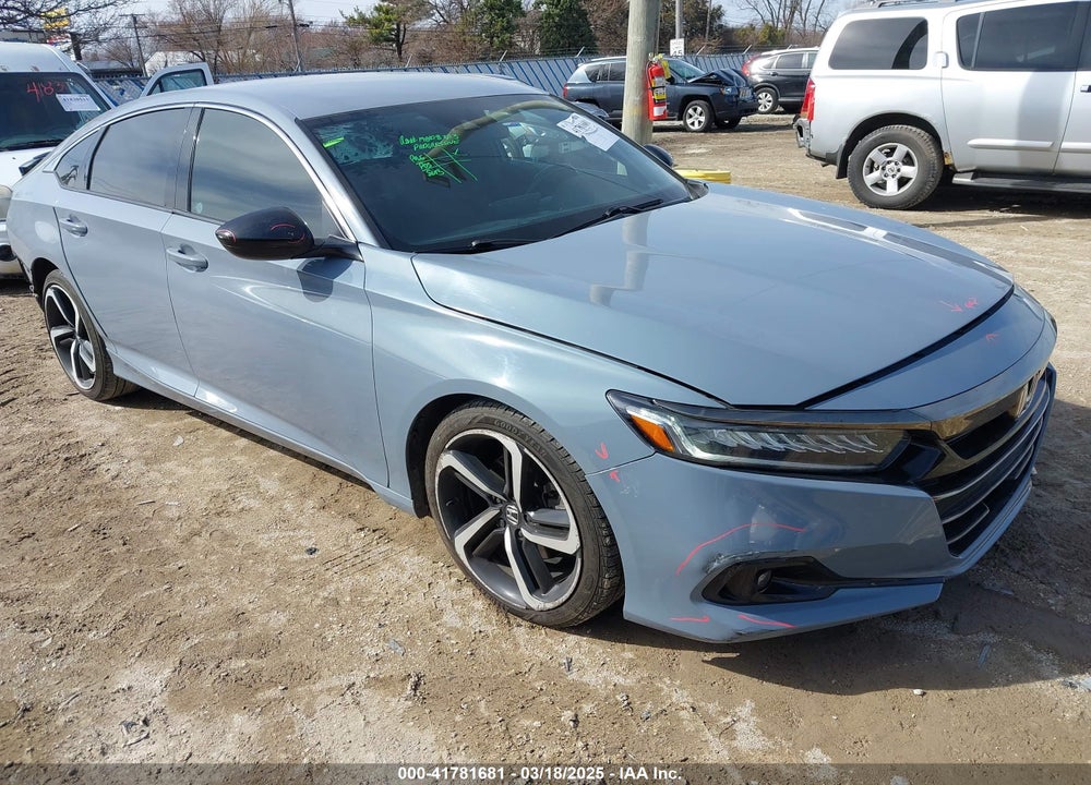 2021 HONDA ACCORD SPORT VIN: 1HGCV1F35MA029257