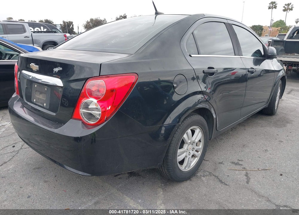 2013 CHEVROLET SONIC VIN: 1G1JC5SB2D4178989