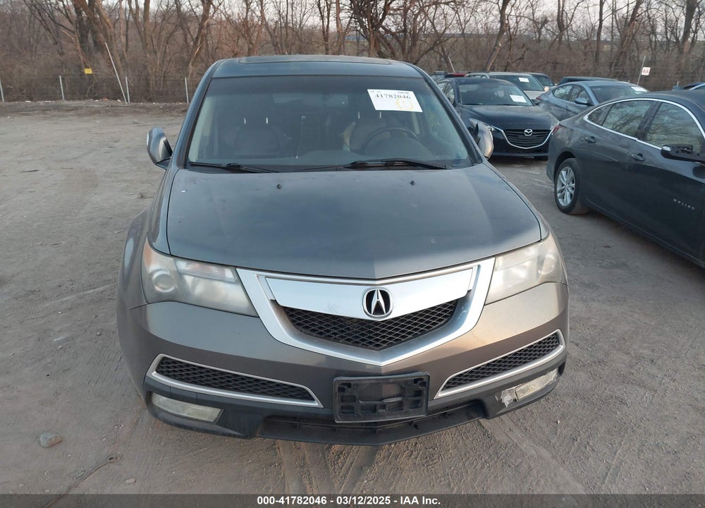 2012 ACURA MDX VIN: 2HNYD2H29CH516294