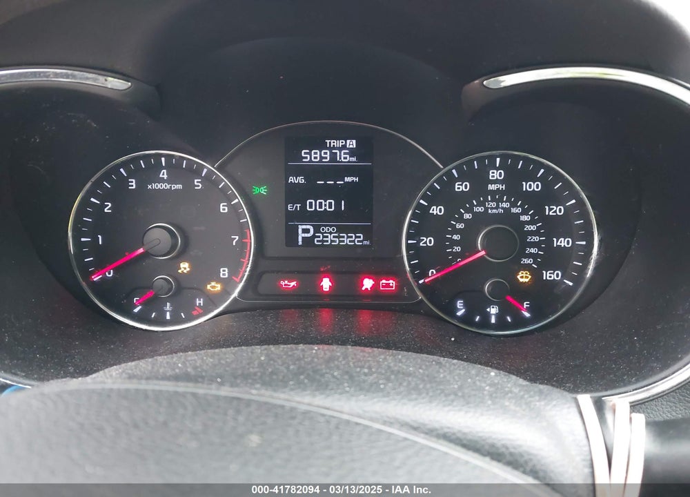 2015 KIA FORTE LX VIN: KNAFX4A64F5427531