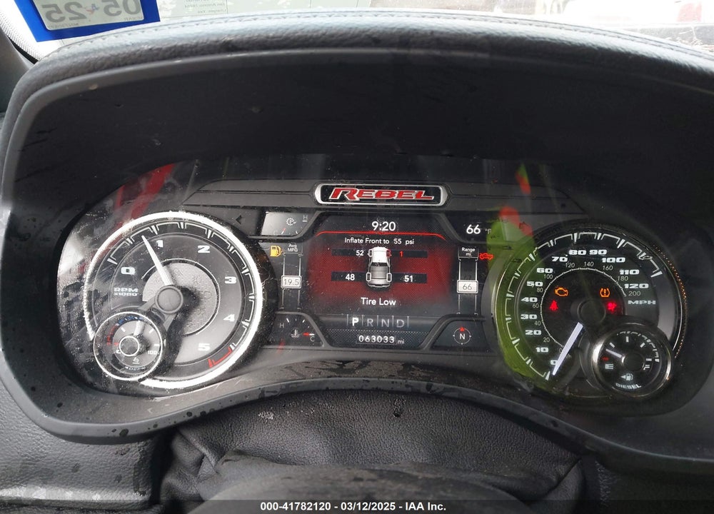 2021 RAM 1500 REBEL 4X4 5'7 BOX VIN: 1C6SRFLMXMN730577