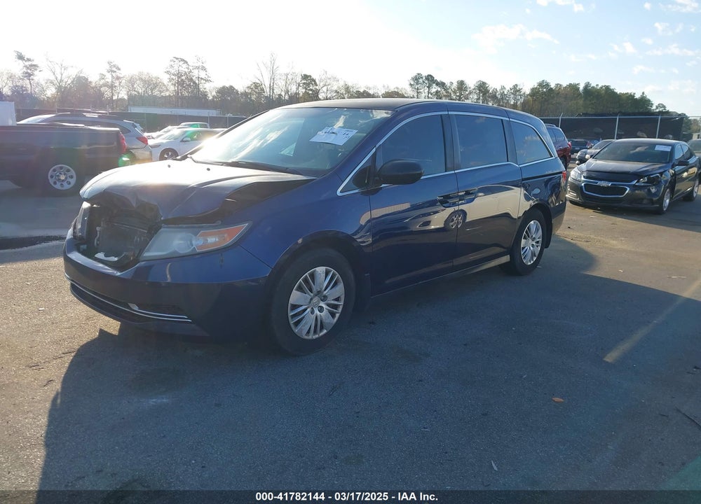2015 HONDA ODYSSEY LX VIN: 5FNRL5H28FB049510