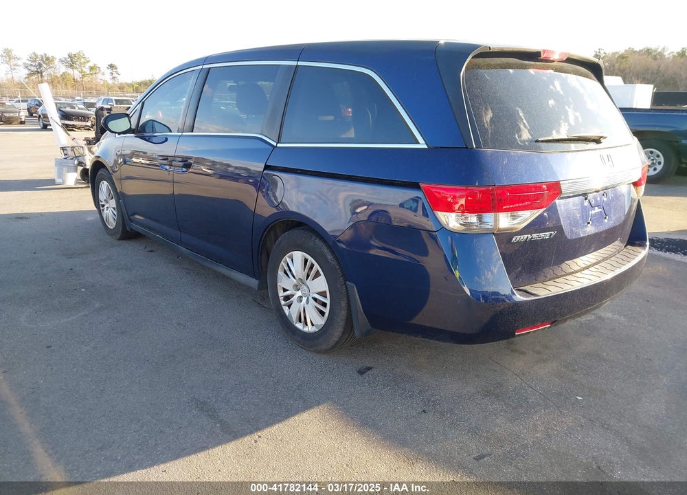 2015 HONDA ODYSSEY LX VIN: 5FNRL5H28FB049510