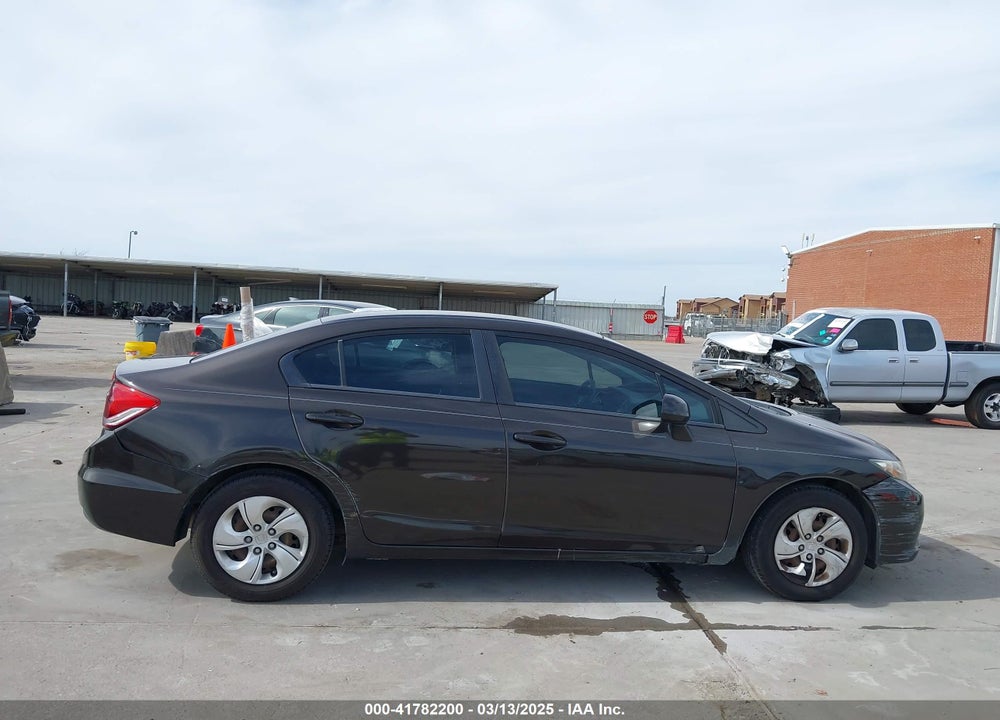 2013 HONDA CIVIC LX VIN: 19XFB2F59DE074971