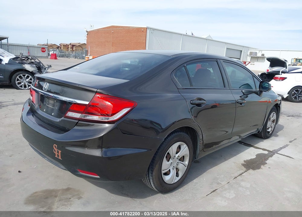 2013 HONDA CIVIC LX VIN: 19XFB2F59DE074971