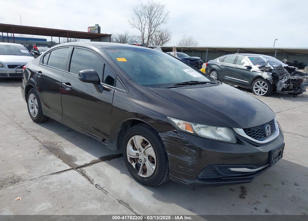 2013 HONDA CIVIC LX VIN: 19XFB2F59DE074971