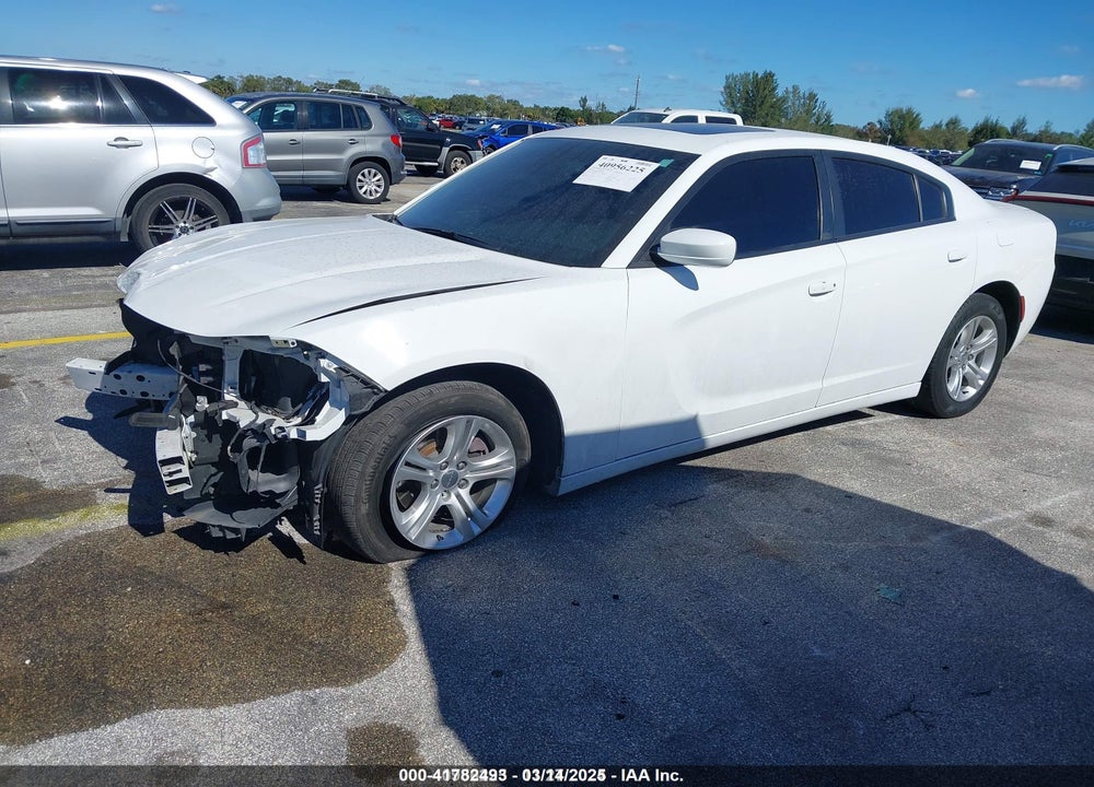 2020 DODGE CHARGER SXT RWD VIN: 2C3CDXBG1LH144603