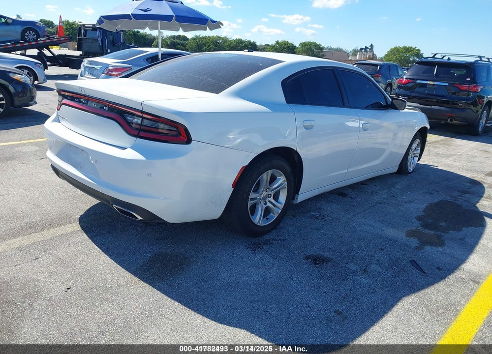 2020 DODGE CHARGER SXT RWD VIN: 2C3CDXBG1LH144603