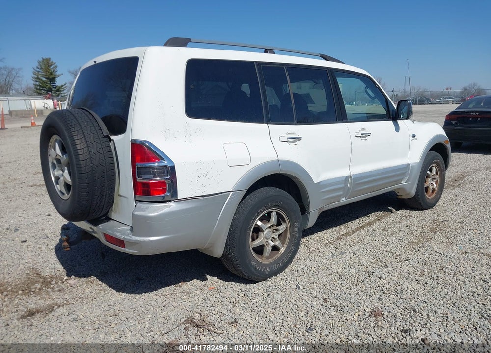 2001 MITSUBISHI MONTERO VIN: JA4MW51R91J031988