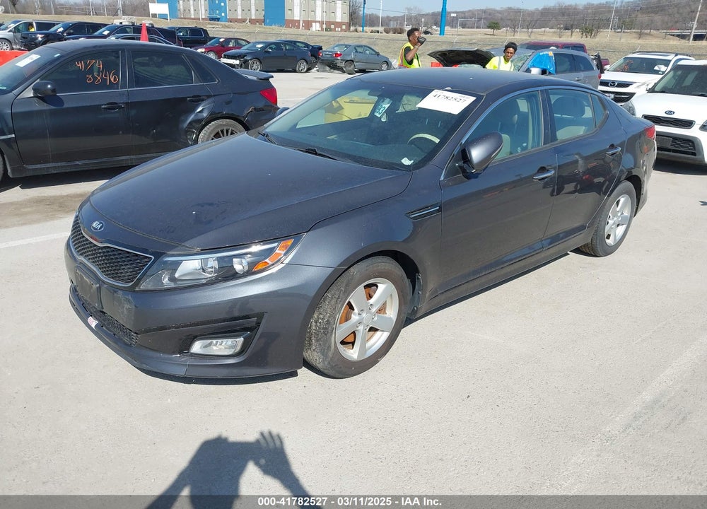 2015 KIA OPTIMA VIN: KNAGM4A7XF5636312