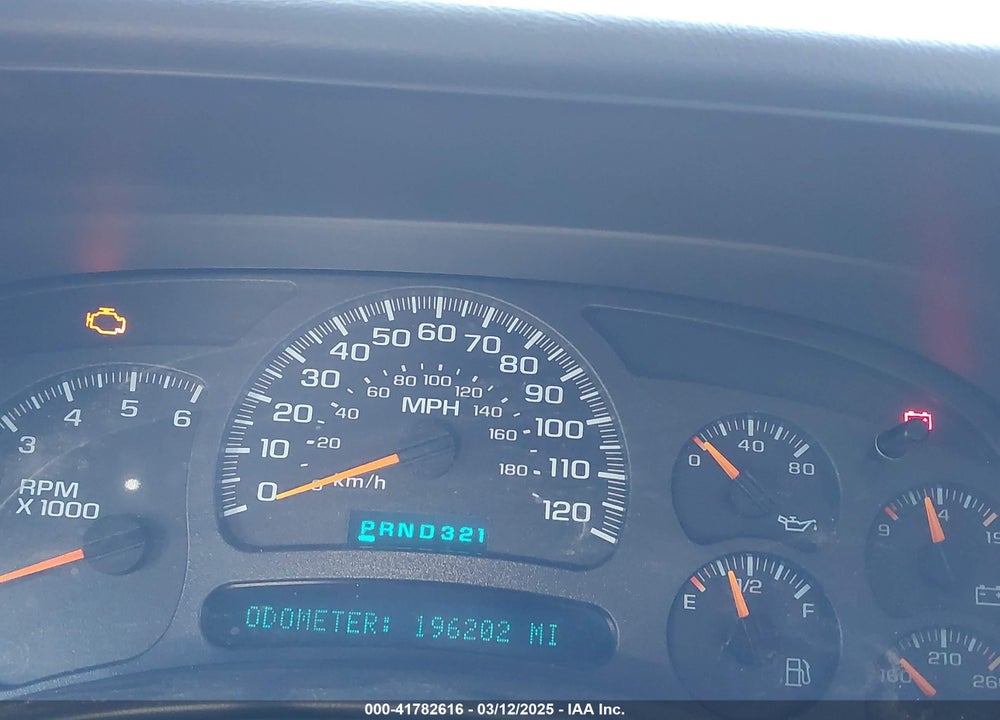 2004 CHEVROLET TAHOE VIN: 1GNEK13Z64R184420