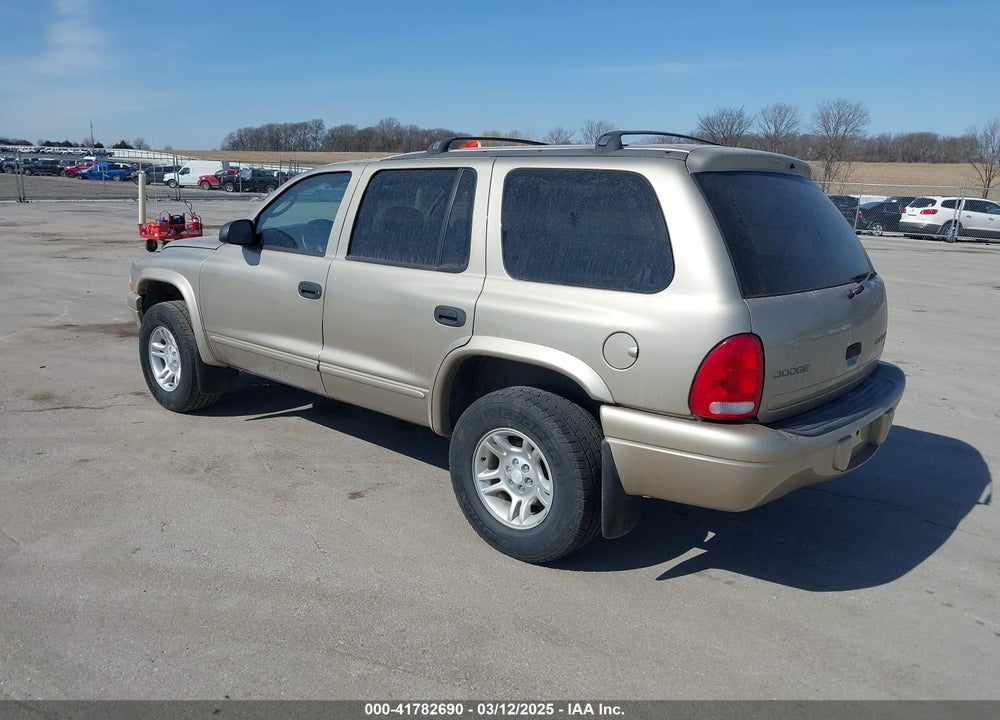 2003 DODGE DURANGO VIN: 1D4HS48N73F518499