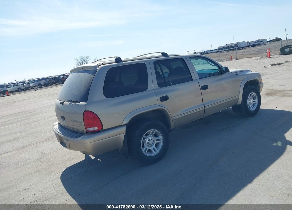 2003 DODGE DURANGO VIN: 1D4HS48N73F518499