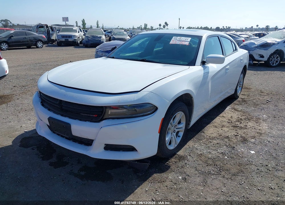2019 DODGE CHARGER SXT RWD VIN: 2C3CDXBG8KH724557