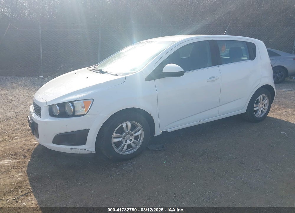 2014 CHEVROLET SONIC VIN: 1G1JC6SH3E4100300