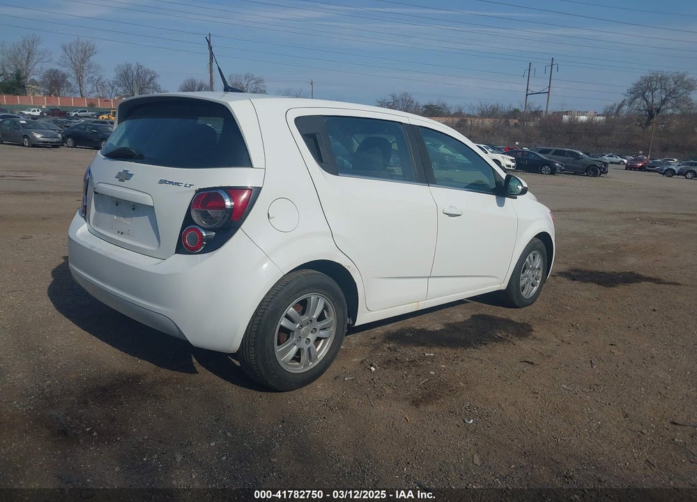 2014 CHEVROLET SONIC VIN: 1G1JC6SH3E4100300