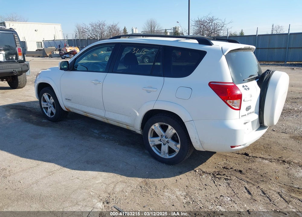 2007 TOYOTA RAV4 SPORT V6 VIN: JTMBK32V275029400