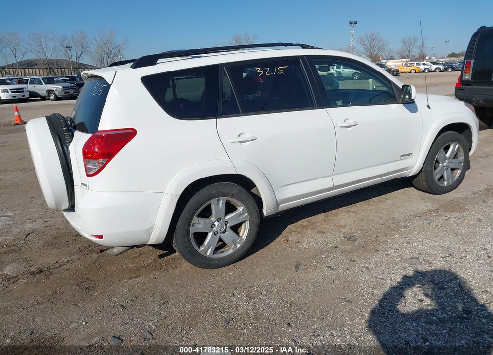 2007 TOYOTA RAV4 SPORT V6 VIN: JTMBK32V275029400