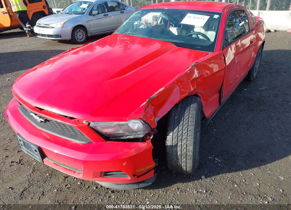2011 FORD MUSTANG V6 PREMIUM VIN: 1ZVBP8AM3B5109480
