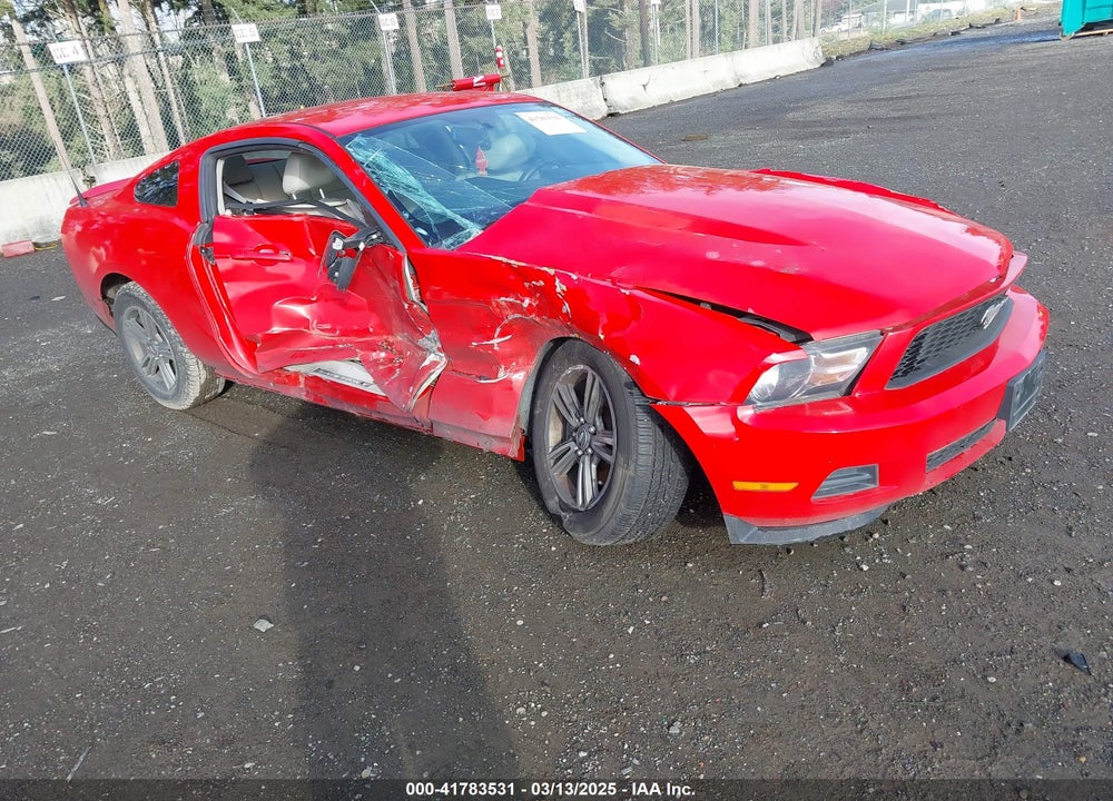 2011 FORD MUSTANG V6 PREMIUM VIN: 1ZVBP8AM3B5109480