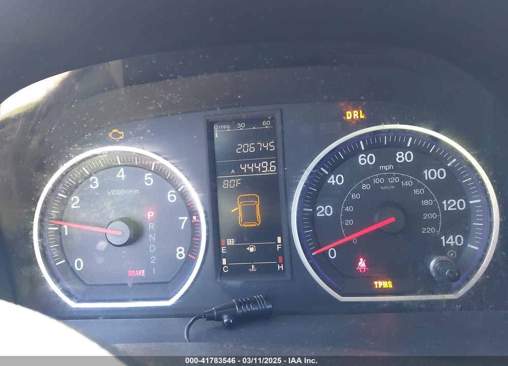 2009 HONDA CR-V VIN: 5J6RE38719L028312