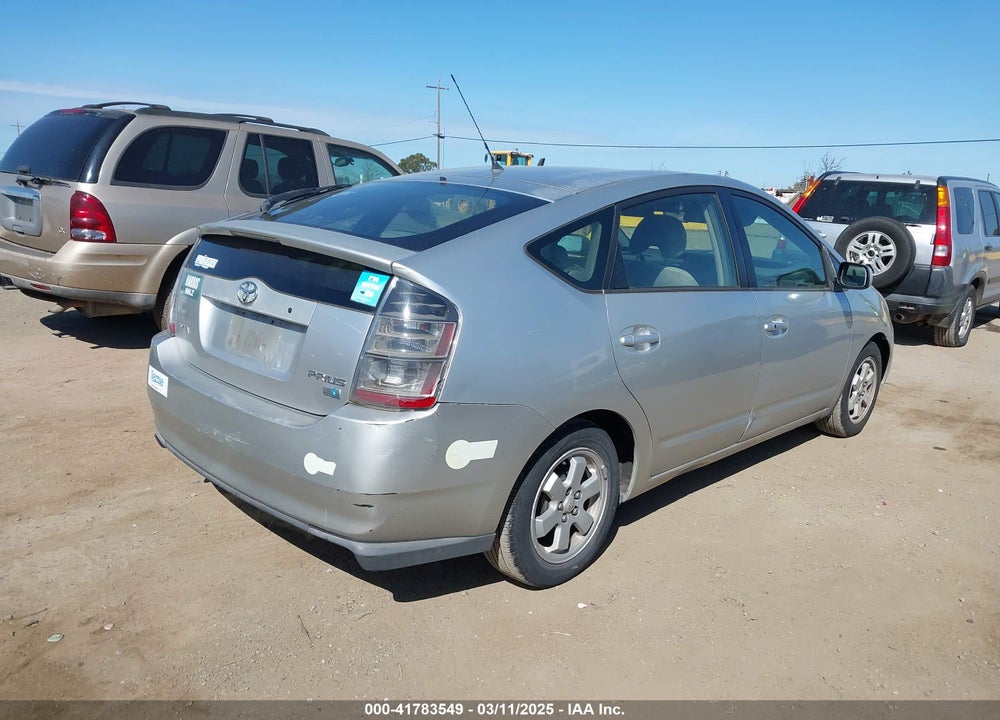 2005 TOYOTA PRIUS VIN: JTDKB20U053029392