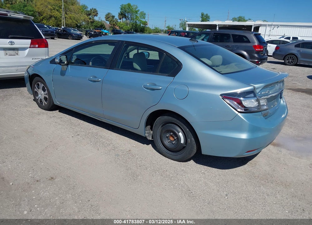 2013 HONDA CIVIC HYBRID VIN: 19XFB4F24DE002027