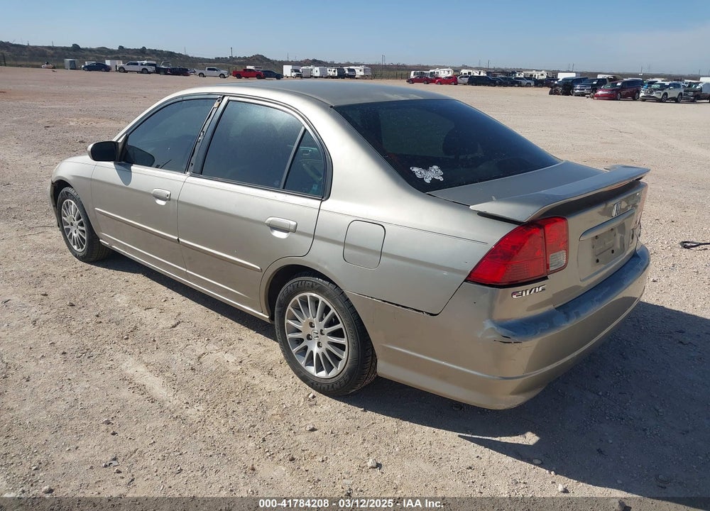 2005 HONDA CIVIC VIN: 2HGES26715H557911