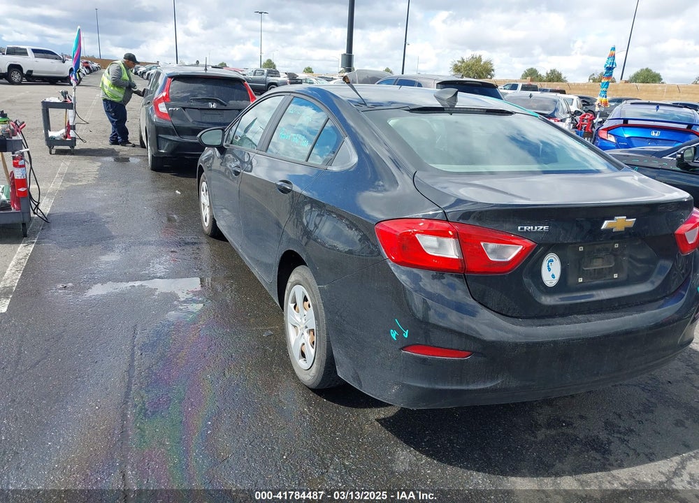 2018 CHEVROLET CRUZE LS MANUAL VIN: 1G1BB5SM2J7150497