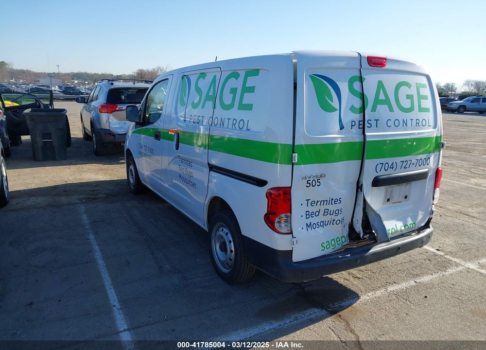 2020 NISSAN NV200  CARGO S XTRONIC CVT VIN: 3N6CM0KN8LK704886