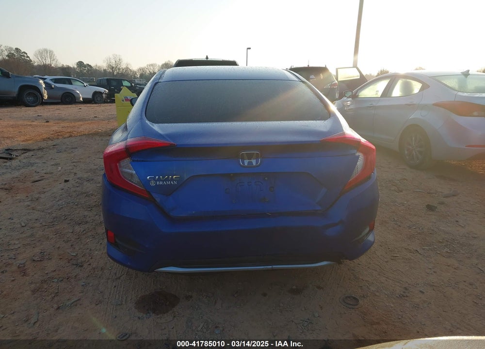 2019 HONDA CIVIC VIN: 2HGFC2F61KH585776