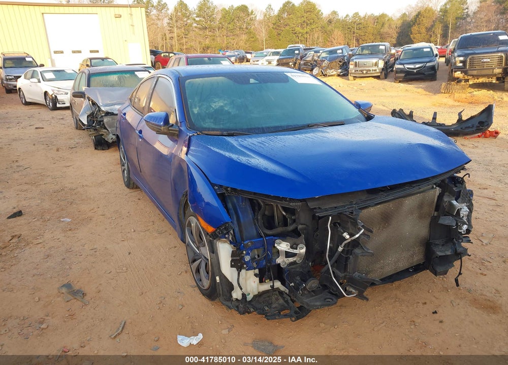 2019 HONDA CIVIC VIN: 2HGFC2F61KH585776