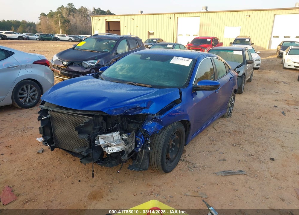 2019 HONDA CIVIC VIN: 2HGFC2F61KH585776