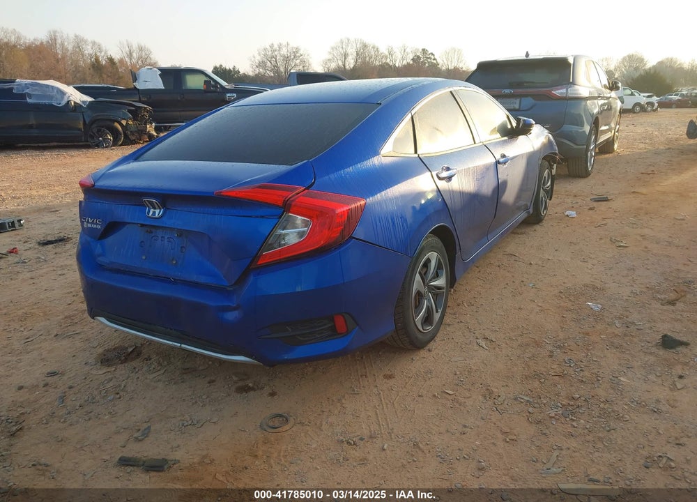 2019 HONDA CIVIC VIN: 2HGFC2F61KH585776