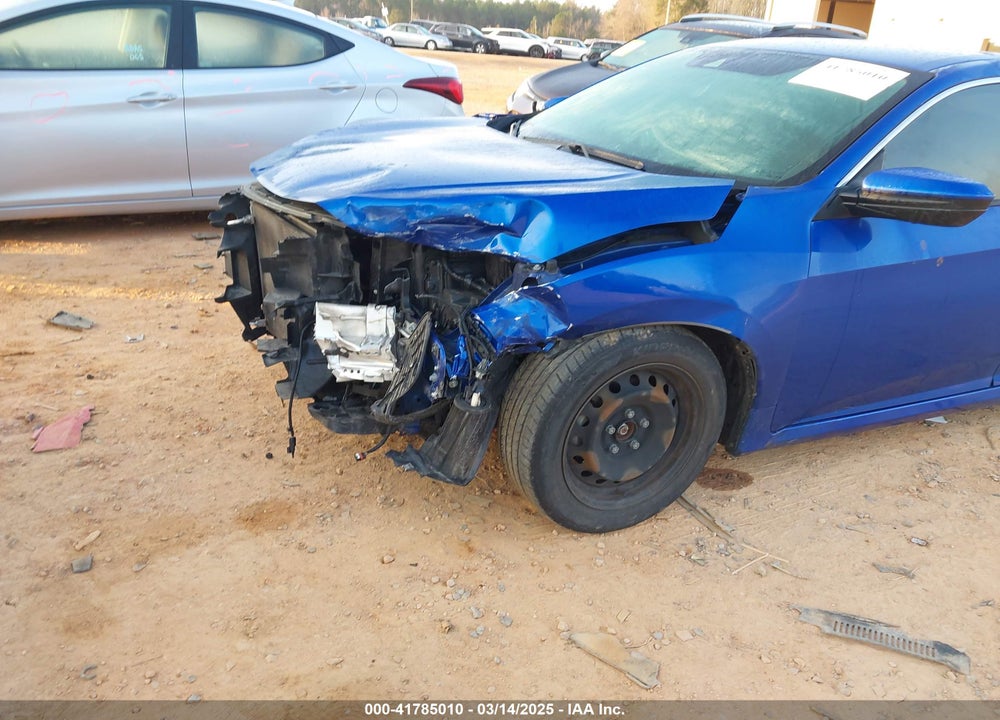 2019 HONDA CIVIC VIN: 2HGFC2F61KH585776