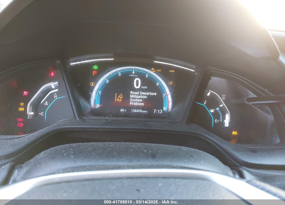 2019 HONDA CIVIC VIN: 2HGFC2F61KH585776