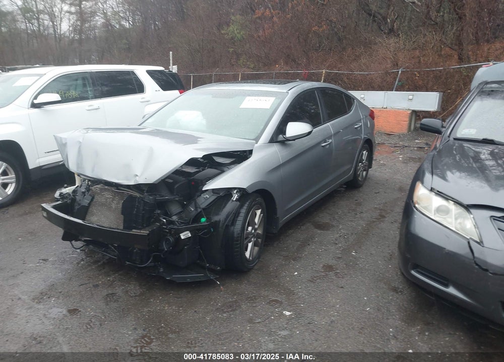 2017 HYUNDAI ELANTRA VIN: 5NPD84LF6HH209808