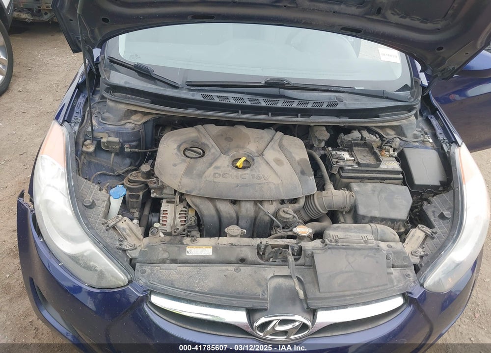 2013 HYUNDAI ELANTRA VIN: 5NPDH4AE7DH161174