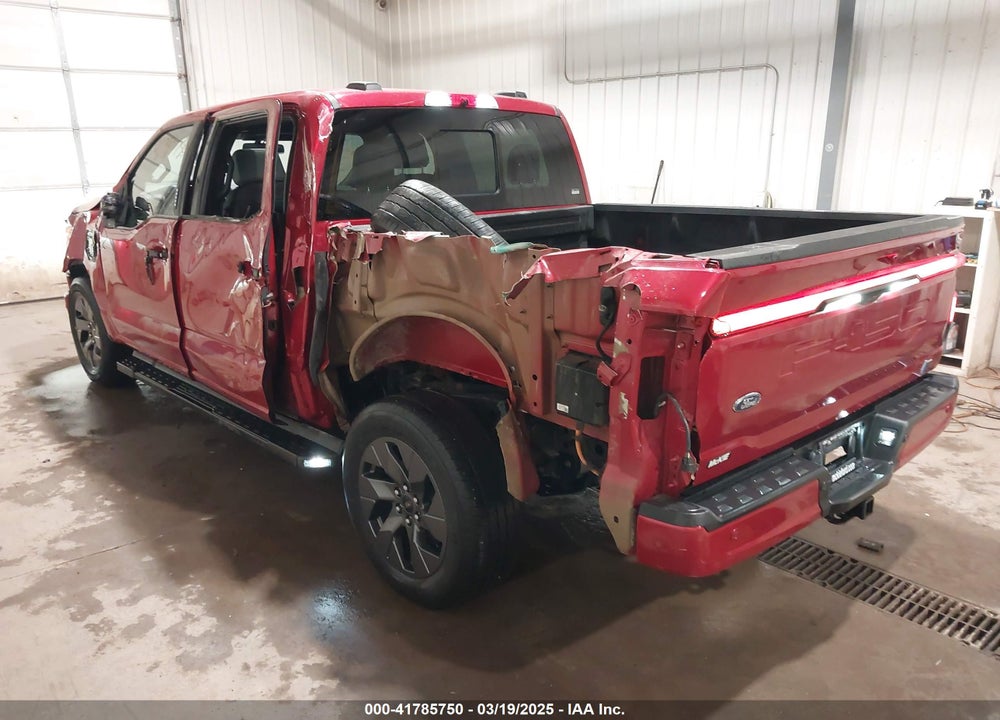 2022 FORD F-150 LIGHTNING LARIAT VIN: 1FT6W1EV2NWG01661