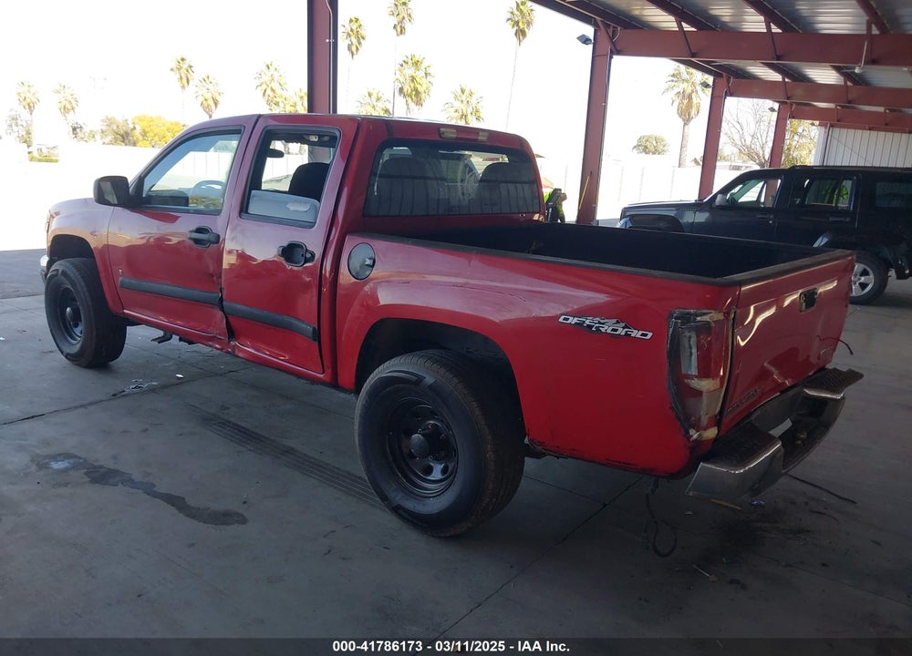 2007 GMC CANYON SLE2 VIN: 1GTDS13EX78143929