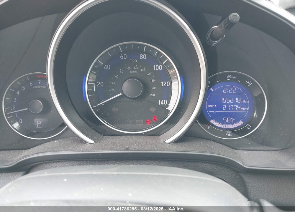 2016 HONDA FIT VIN: JHMGK5H72GS000523